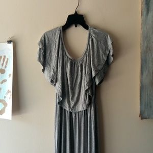 Off shoulder jersey maternity maxi dress!!